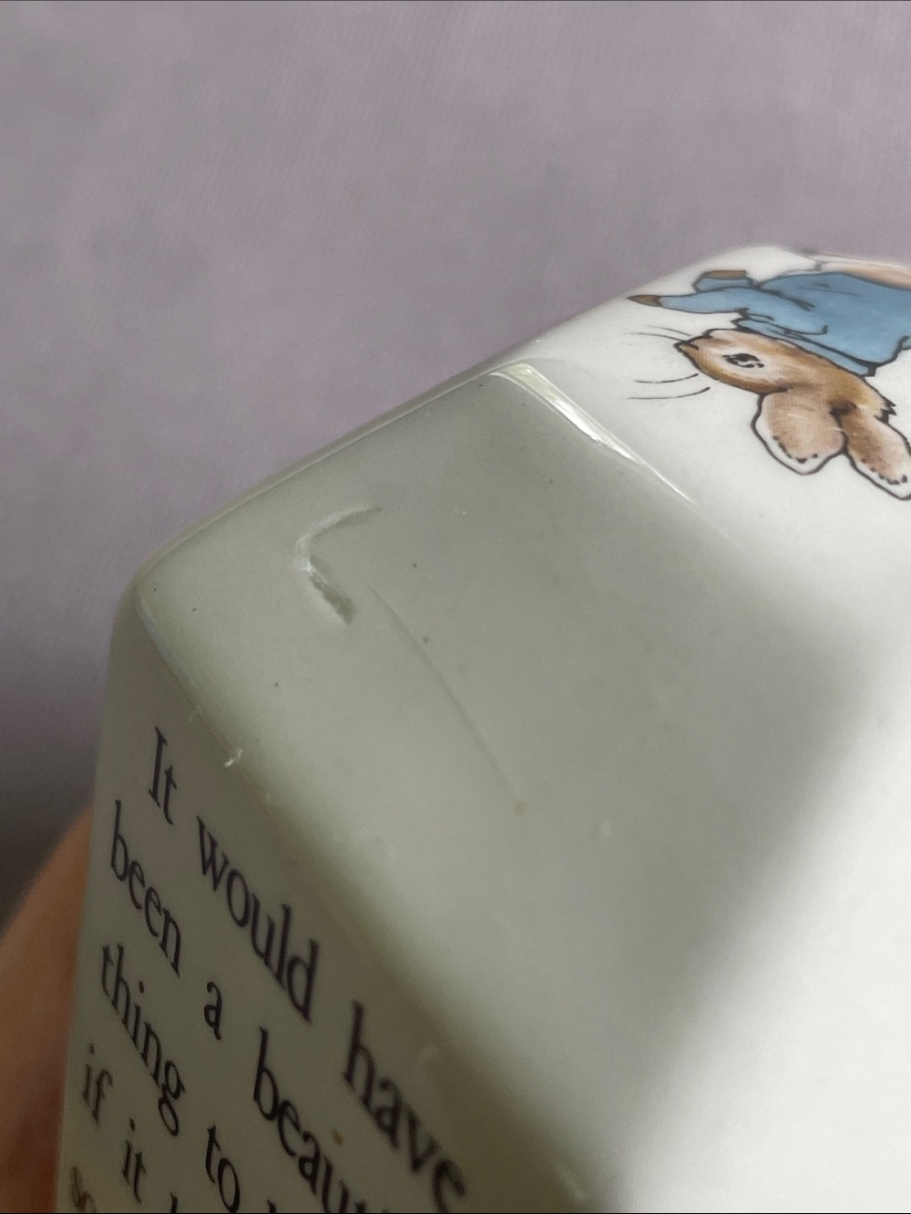 Peter Rabbit Ceramic Bank - Picture 8 of 8